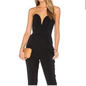 AMANDA UPRICHARD Cherri Sweetheart Jumpsuit NWT XS